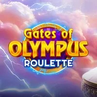 Official Live Casino logo: Gates of Olympus Roulette by Pragmatic Play at Playfina Casino