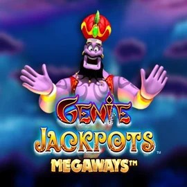 Genie Jackpots Megaways logo by Blueprint Gaming Playfina Casino