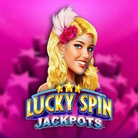 Lucky Spin Jackpots online game logo by Novomatic on playfinaa.net