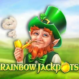 Rainbow Jackpots casino game by Red Tiger Gaming – featured logo at Playfina Casino