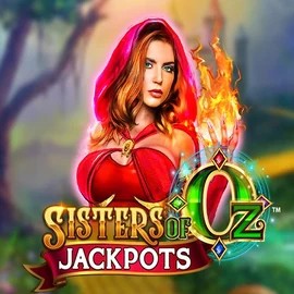 Sisters Of Oz Jackpots logo by Triple Edge Studios Playfina Casino