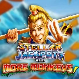 Enjoy Stellar Jackpots with More Monkeys by Lightning Box Game – logo hosted on playfinaa.net