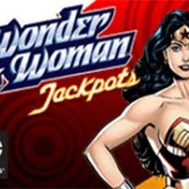 Wonder Woman Jackpots slot icon by Amaya, available at Playfina Casino
